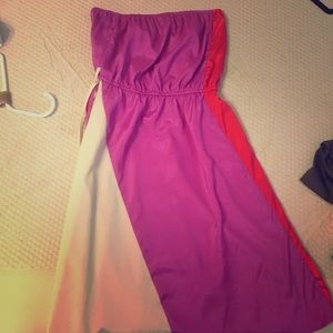 Strapless summer dress ! ❤️